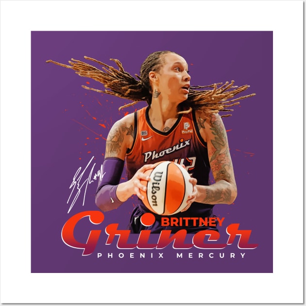 Brittney Griner Wall Art by Juantamad